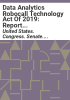 Data_Analytics_Robocall_Technology_Act_of_2019